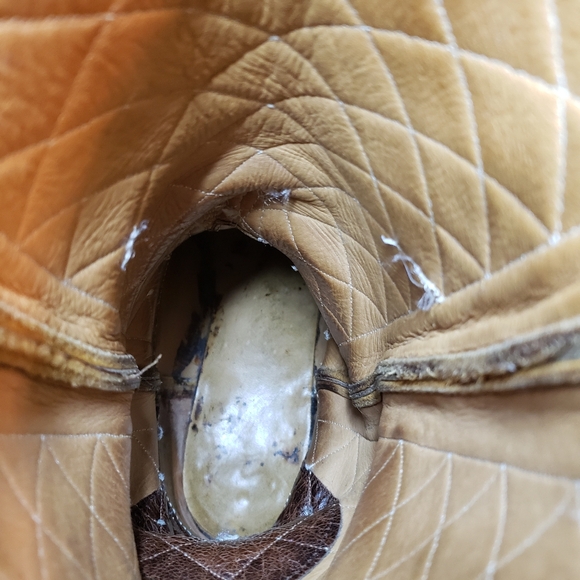 Anderson Bean Cowboy Boots in Saddle Tan - Men's size 9 D - Picture 9 of 12